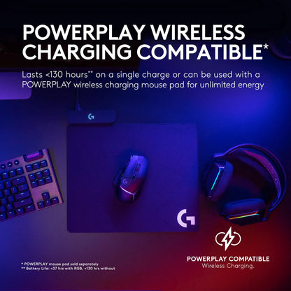 Wireless Gaming Mouse White LIGHTSPEED HERO 25K Sensor