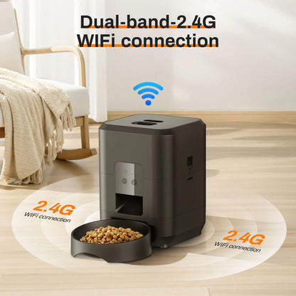 Smart Automatic Pet Feeder with Timed Food Dispenser