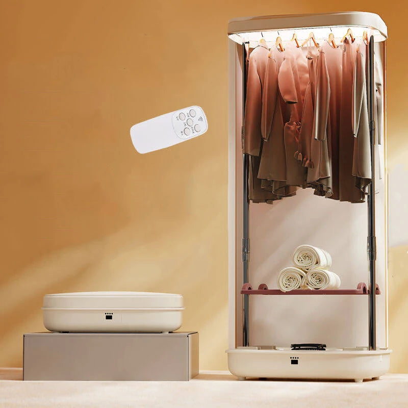 1000W Electric Drying Rack 2-Layer Folding Clothes Airer
