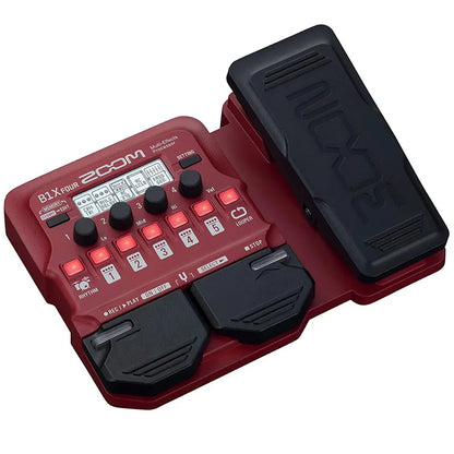 Zoom B1X FOUR Guitar Multi-Effects Pedal with Expression