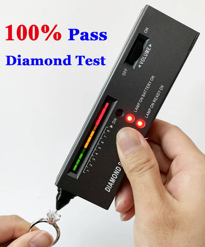 Womens 18cm Diamond Style Moissanite Bracelet