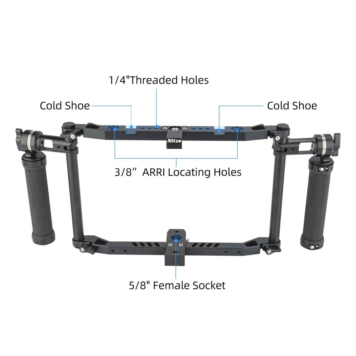 10.1 Inch Monitor Cage Kit for 2000nit Ultra Bright Display