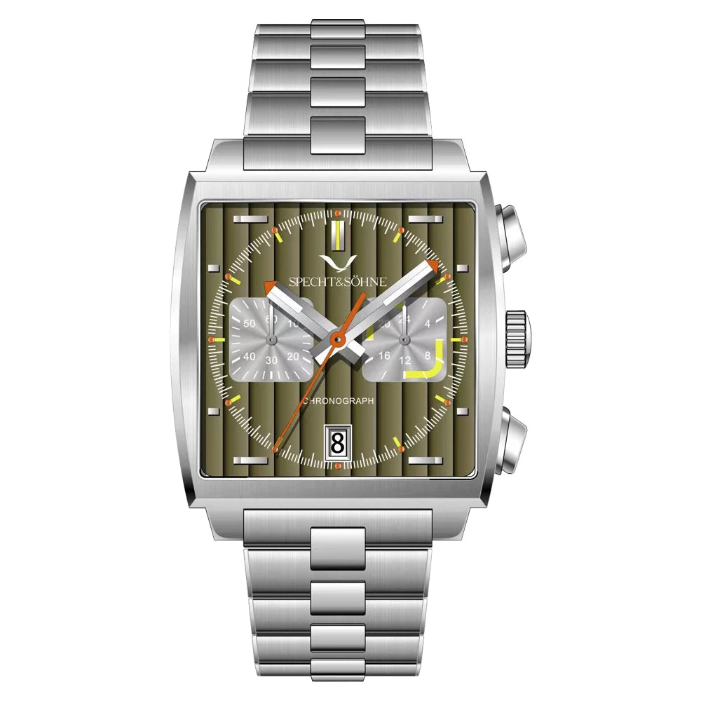 Stainless Steel Men’s Quartz Chronograph VK63 Watch