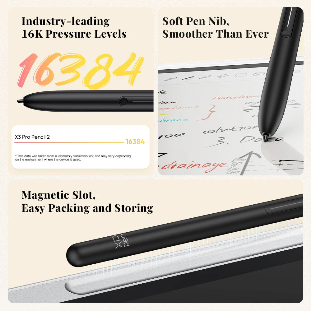 Color Ink Graphic Tablet 14-Inch Digital Note Pad