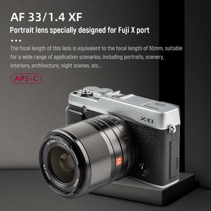 Fast Aperture 56mm F1.4 Fuji XF Lens