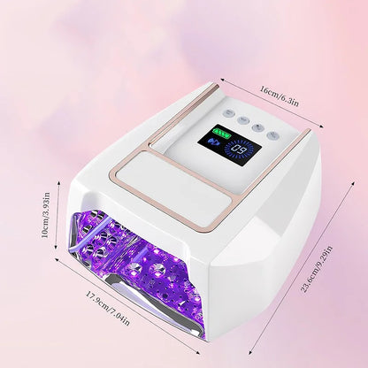 126W Rechargeable Cordless Nail Lamp for Gel Polish