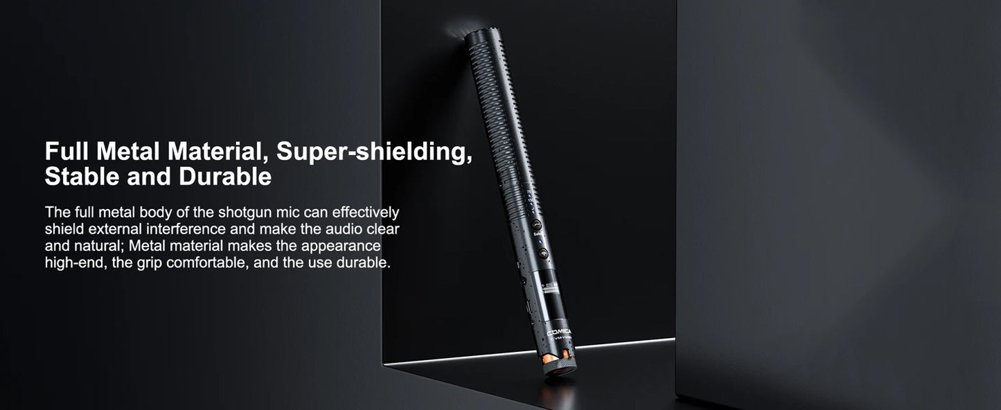 Portable Wireless Condenser Mic for iPhone Video and Podcasts
