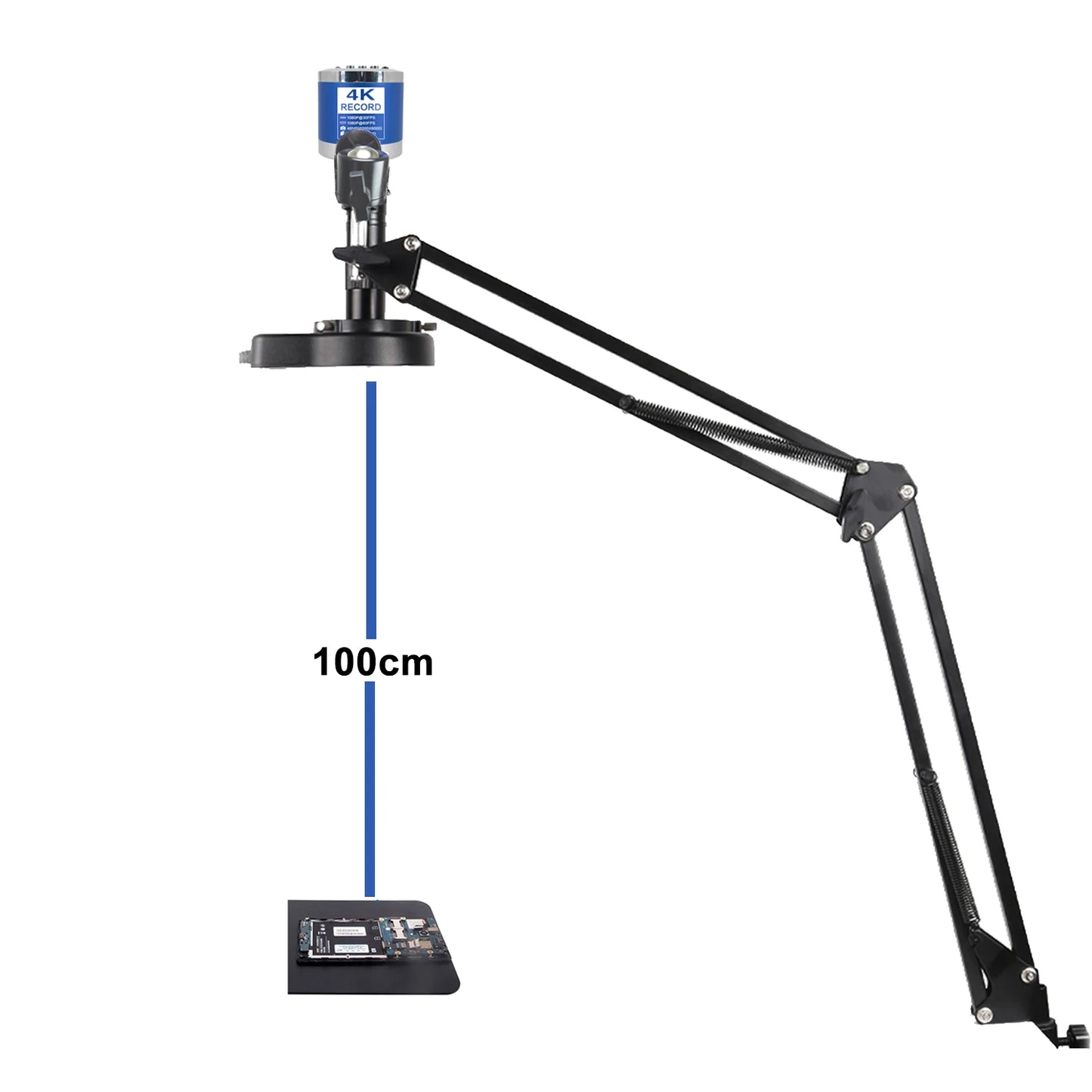 48MP 4K Digital Microscope with 150X Zoom and HDMI Output