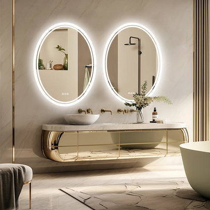 LED Backlit Bathroom Vanity Mirror Anti-Fog