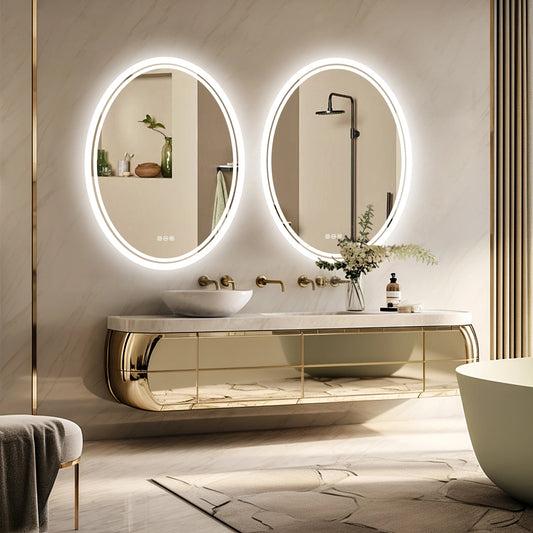 LED Backlit Bathroom Vanity Mirror Anti-Fog