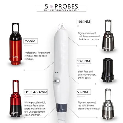 Professional Pico Laser Tattoo Freckle Removal Device 220V