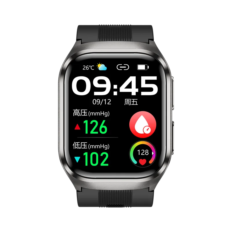 Waterproof Smart Watch S17 Bluetooth Fitness Tracker Black