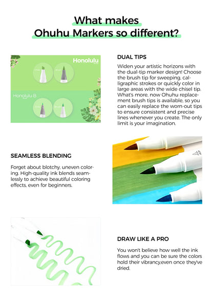 320 Alcohol-Based Fine Tip Sketching & Drawing Markers