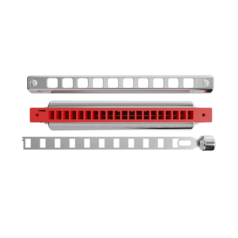 Professional 10-Hole Harmonica for Blues & Pop