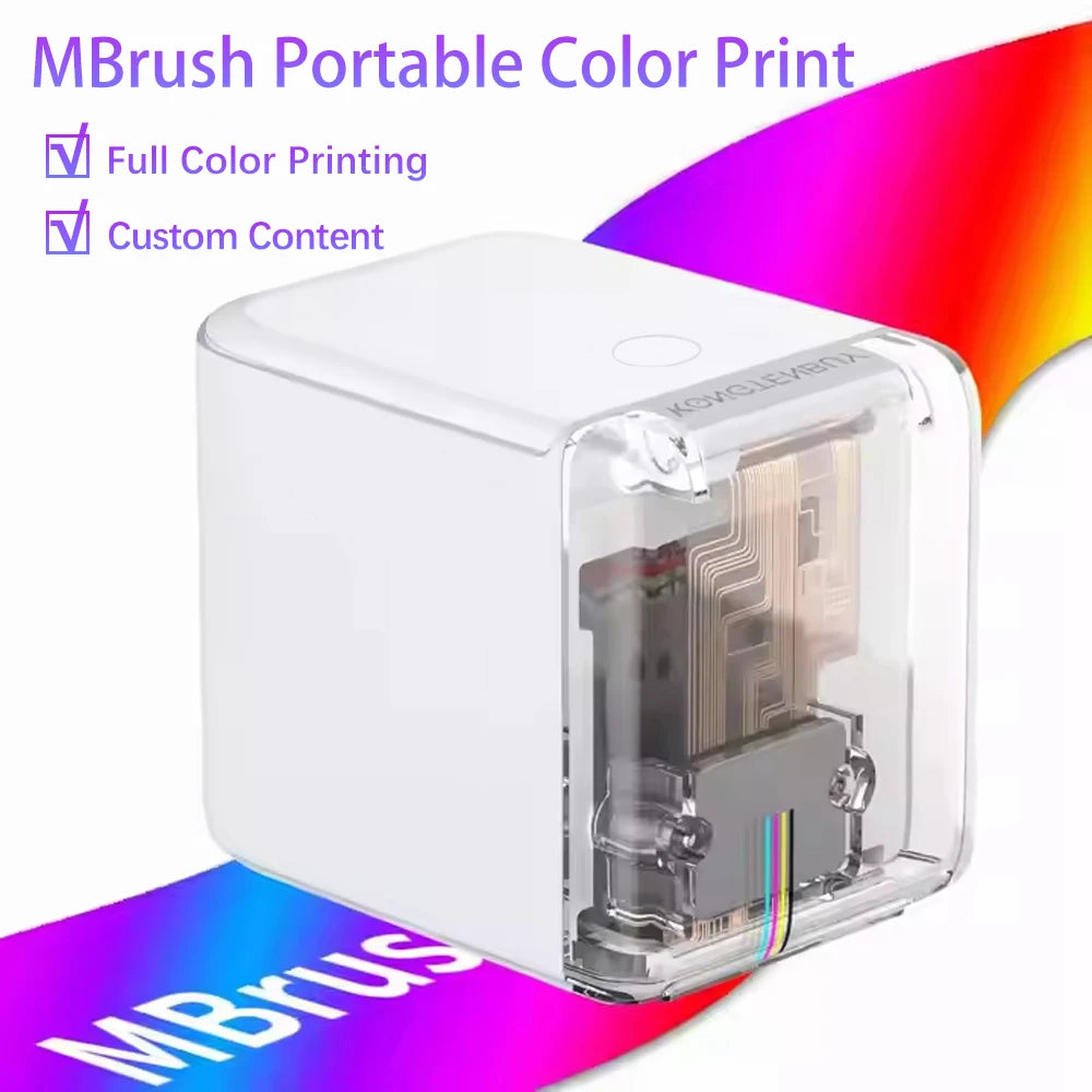 Mini DIY Wireless Color Printer for Logos and Text