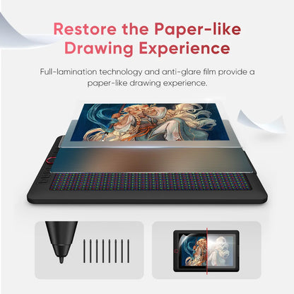 15.6 Inches Drawing Tablet with X3 Pro Stylus