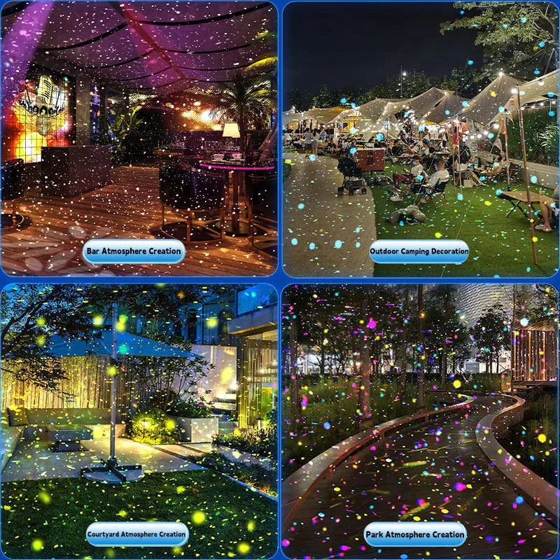 Waterproof Outdoor Laser Projector Light for Parties