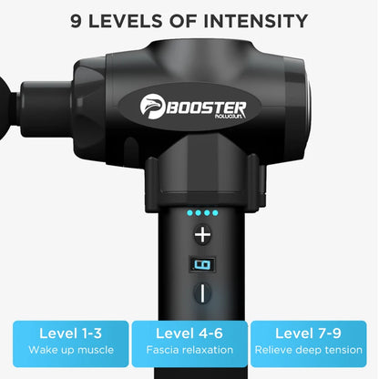 Silver Deep Tissue Massage Gun for Muscle Recovery