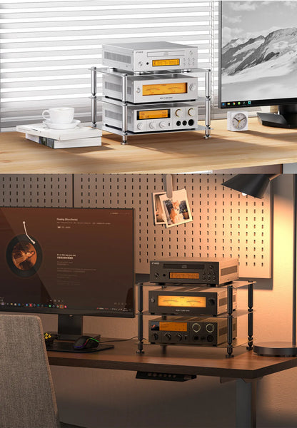 Modular Desktop HiFi Equipment Rack CD Decoder Amplifier Stand