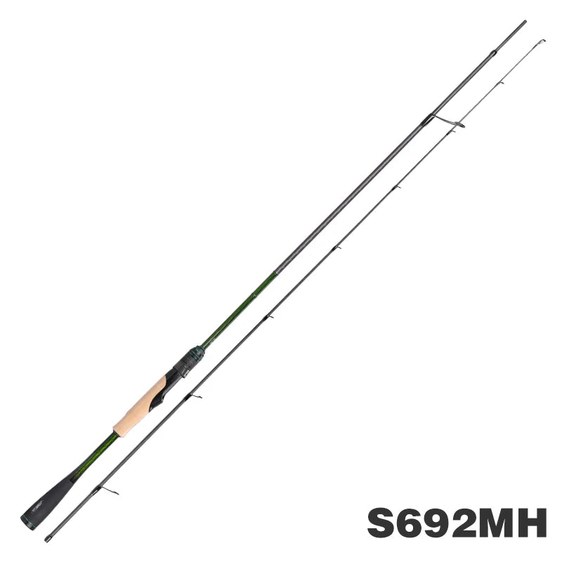 Medium Heavy Carbon Spinning Rod 2.03m Bass