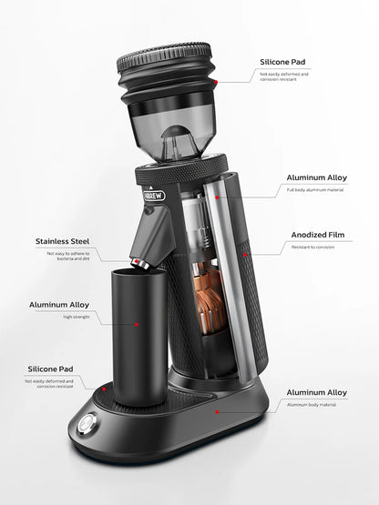 48mm Coffee Grinder Portable Precision Grinding for Espresso
