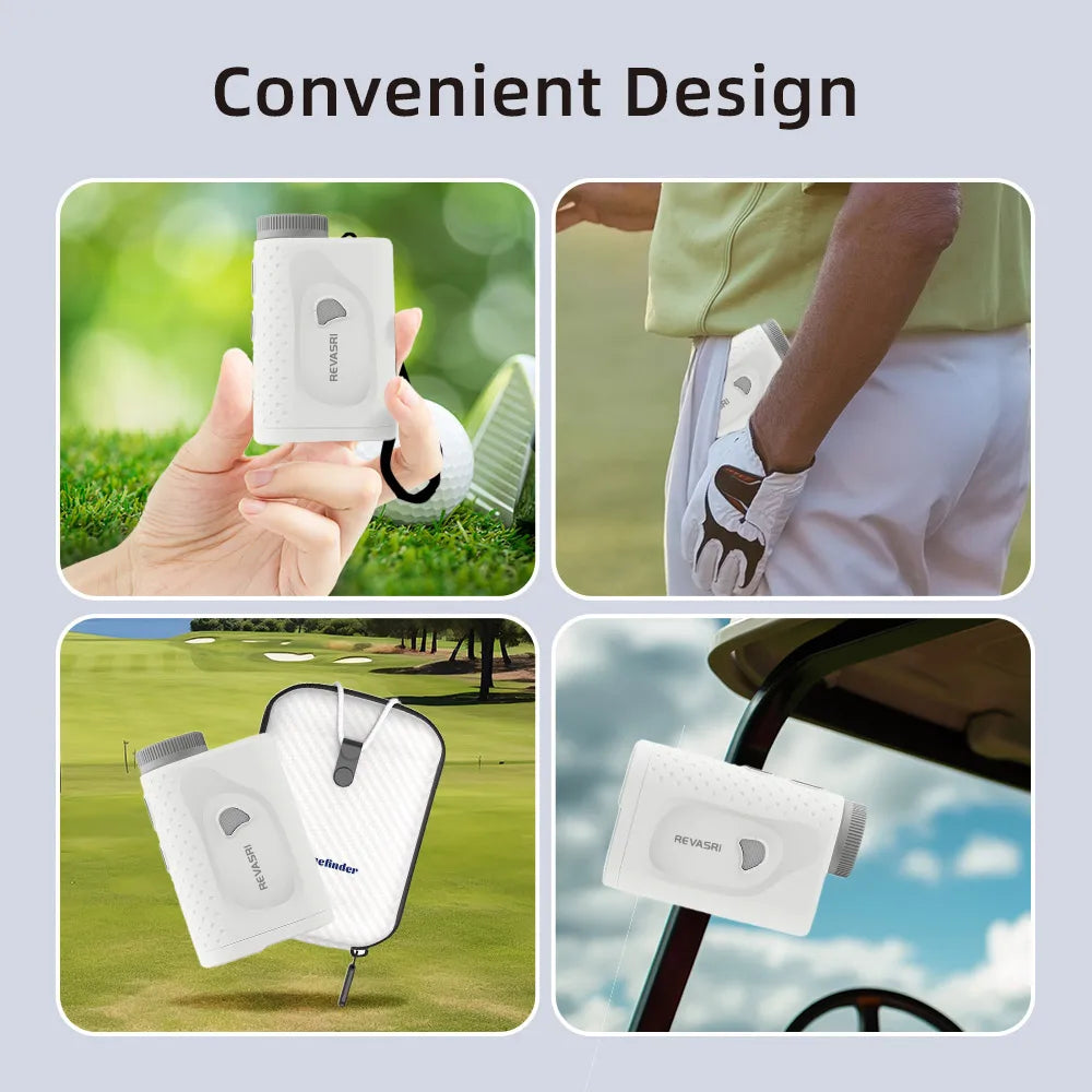 Golf Rangefinder 1000m with Slope Switch 6X Magnification