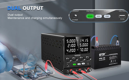 60V 5A Digital Lab Power Supply Variable Output
