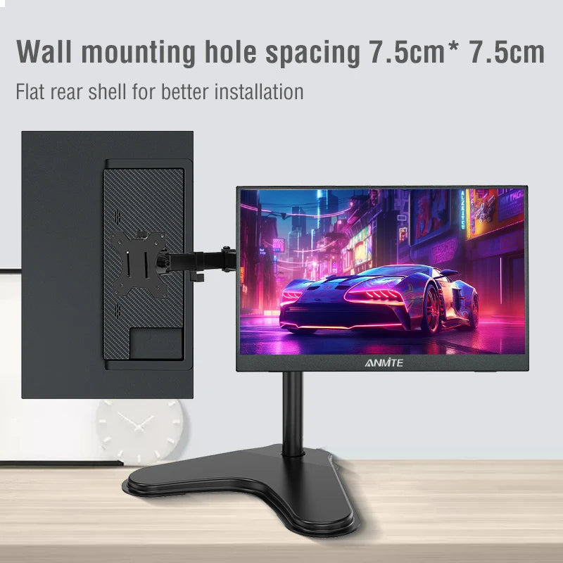 16 Inch Portable Travel Monitor 1200P Laptop Console Display