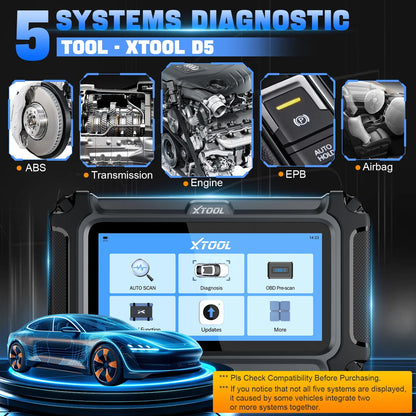 Smart Automotive Diagnostic Scanner with ABS and Engine Reset