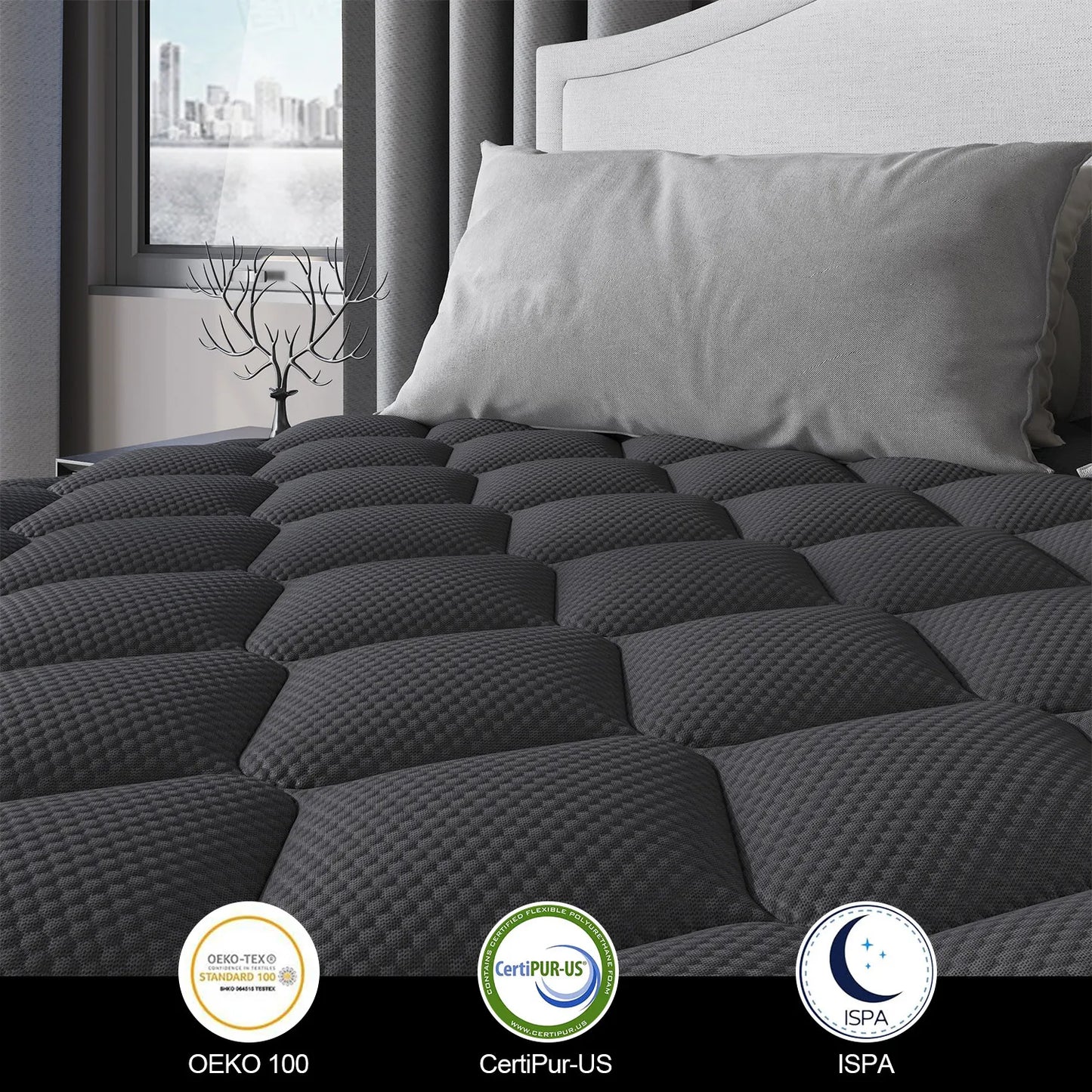 Double 34cm Gel Memory Foam Pocket Spring Mattress