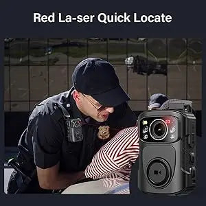 4K Body Camera IP68 GPS Night Vision 256GB