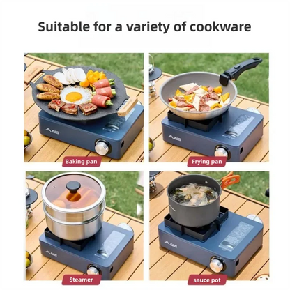 9-Core Camping Gas Stove 10000W High Power Burner