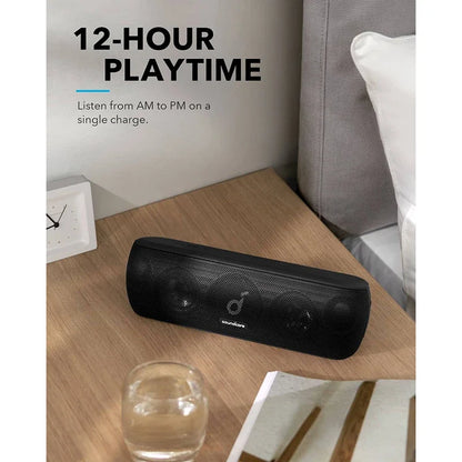 Portable 30W Hi-Res Bluetooth Speaker with Extended Bass