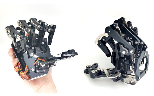 Dual-Hand Bionic Robotic Palm for Arduino ESP32