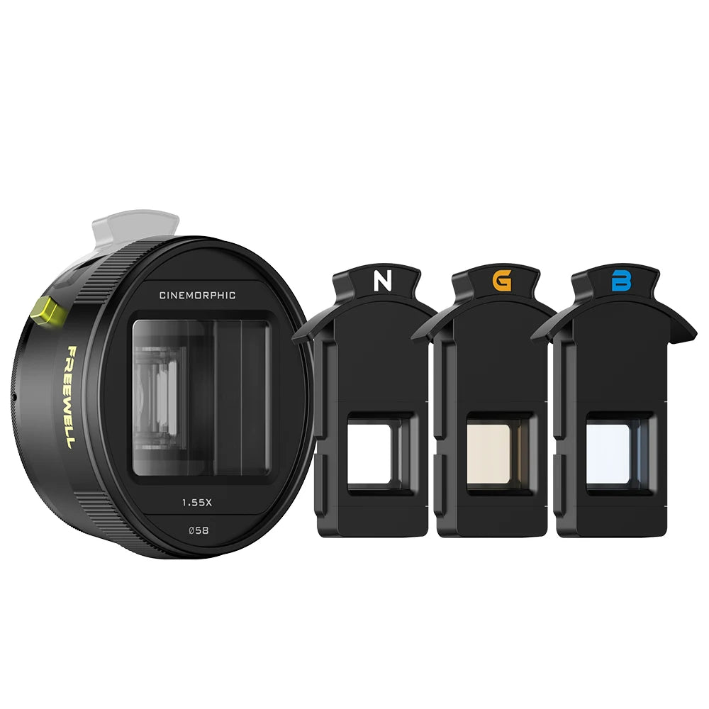 Cinematic 1.55X Anamorphic Phone Lens Kit