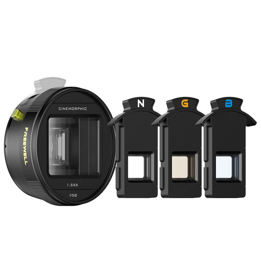 Cinematic 1.55X Anamorphic Phone Lens Kit
