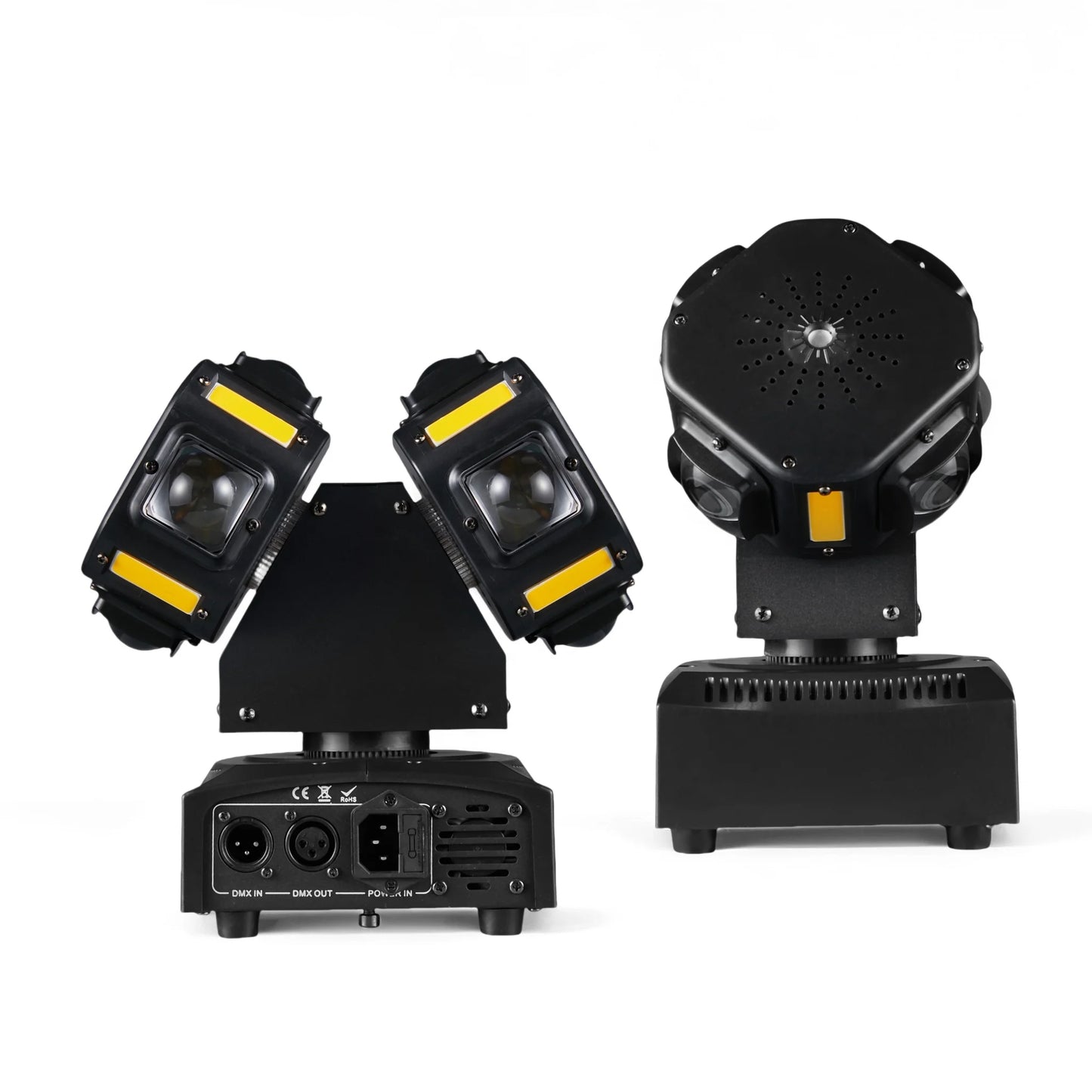 LED Moving Head Stage Light with RGBW Beam & Effects