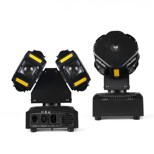 LED Moving Head Stage Light with RGBW Beam & Effects