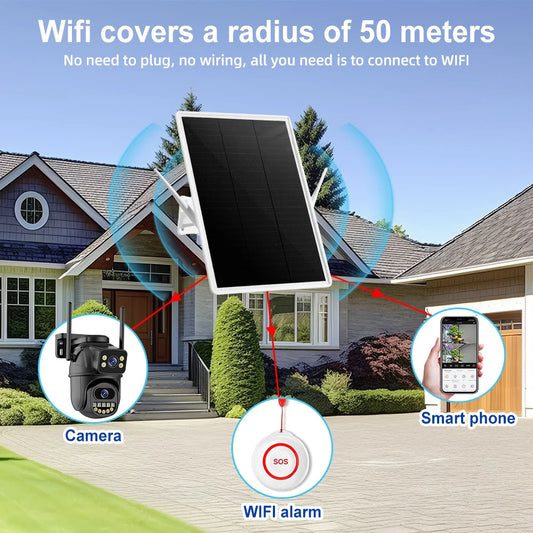 Portable Solar 4G WiFi Router with 7-Day Standby