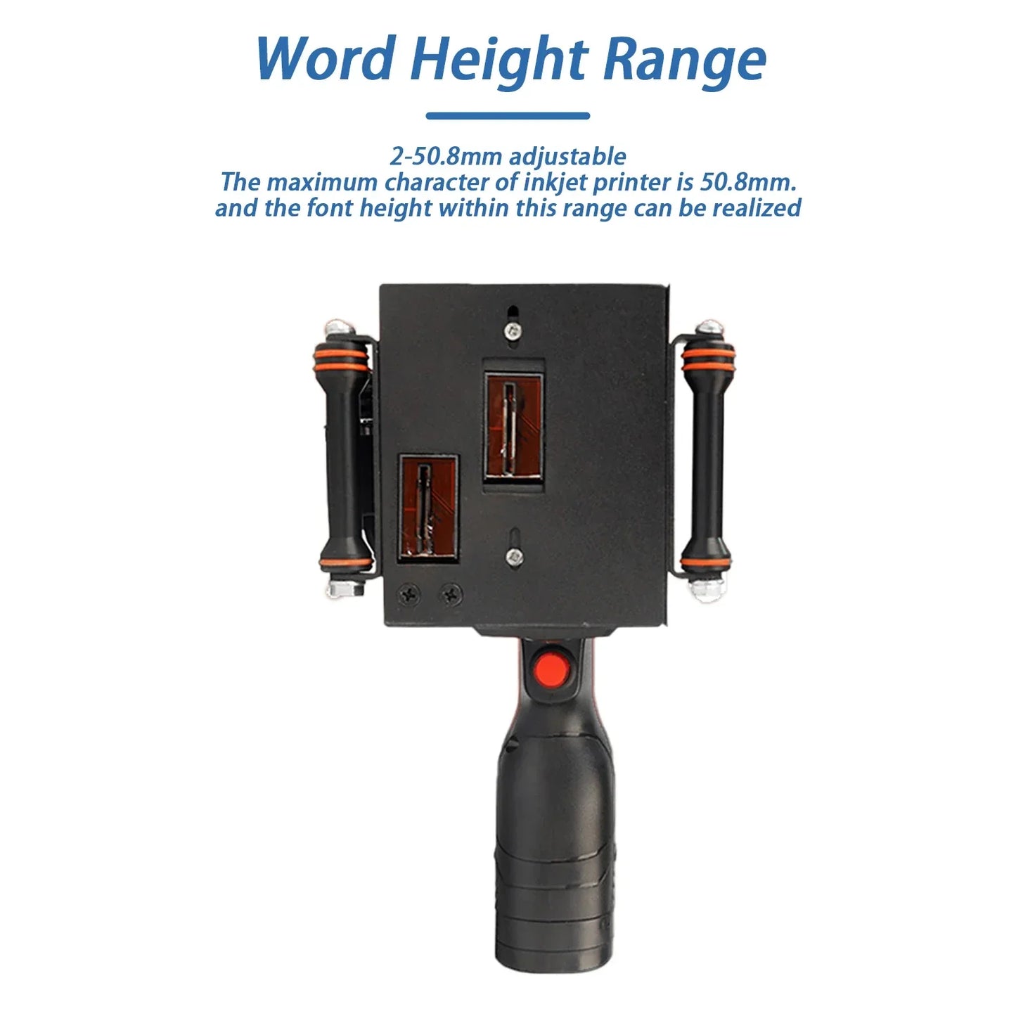 Compact Handheld Inkjet Printer for Batch & Date Coding