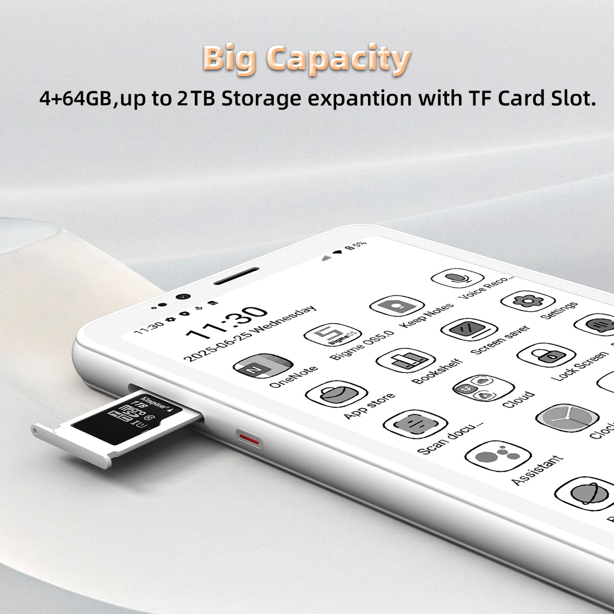 5.84 Inch E-Ink Ebook Reader Android 14 64GB