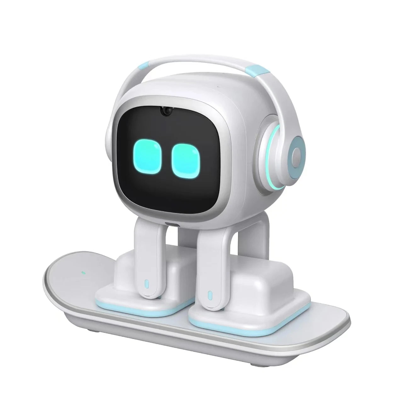 Interactive White Robot Toy for Kids Learning and Play