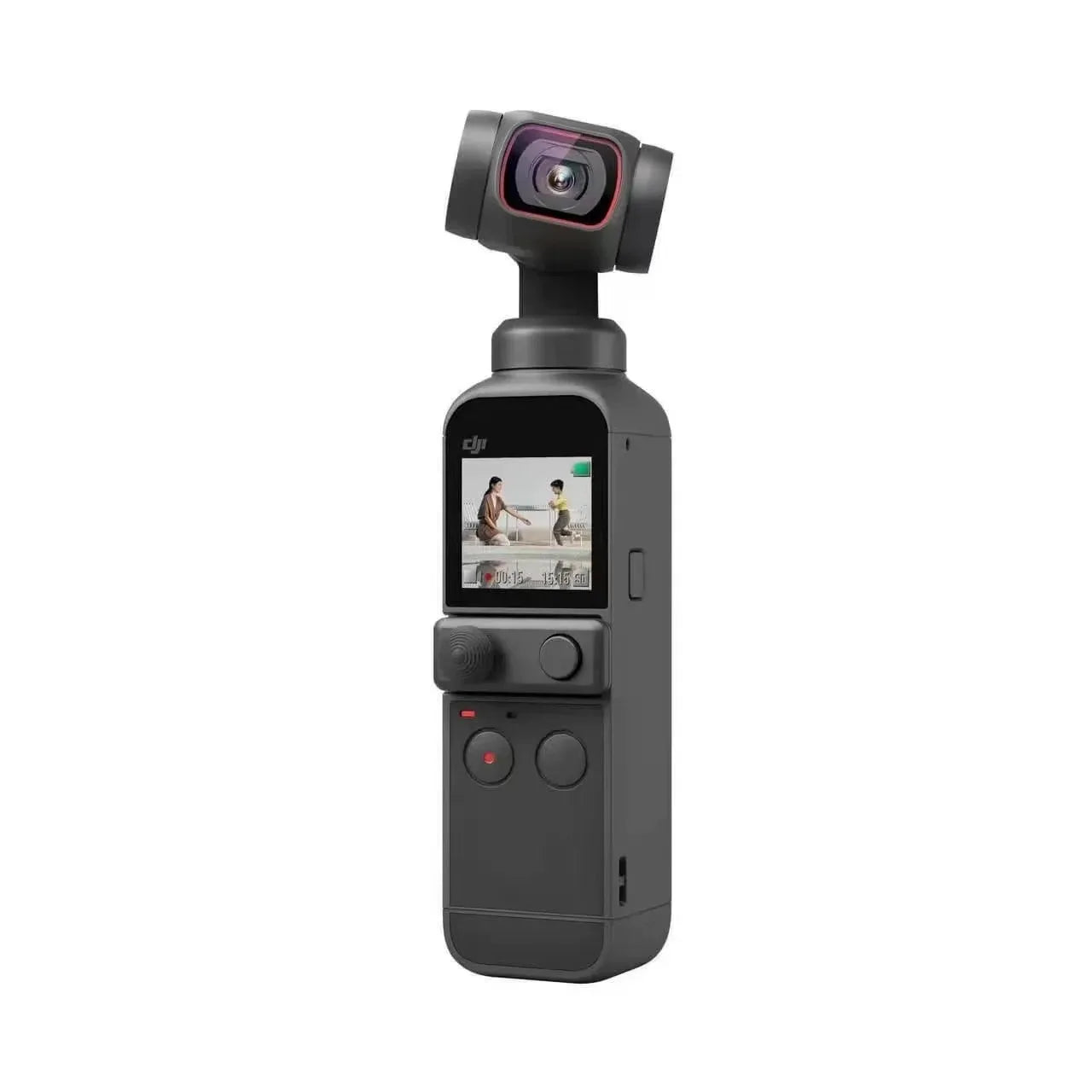 4K Handheld Camera with 3-Axis Gimbal Stabilization