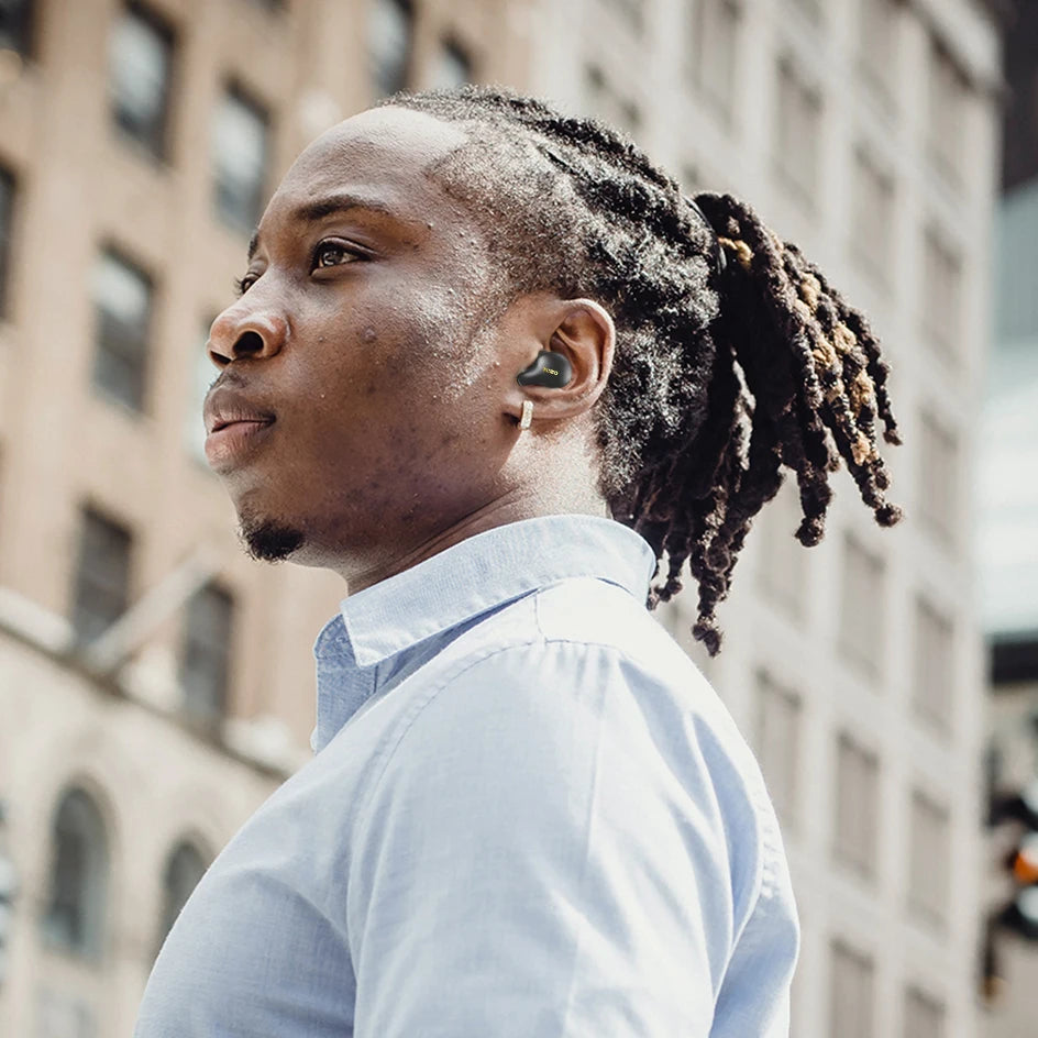 Wireless Bluetooth Earbuds with Hi-Res Sound and ANC