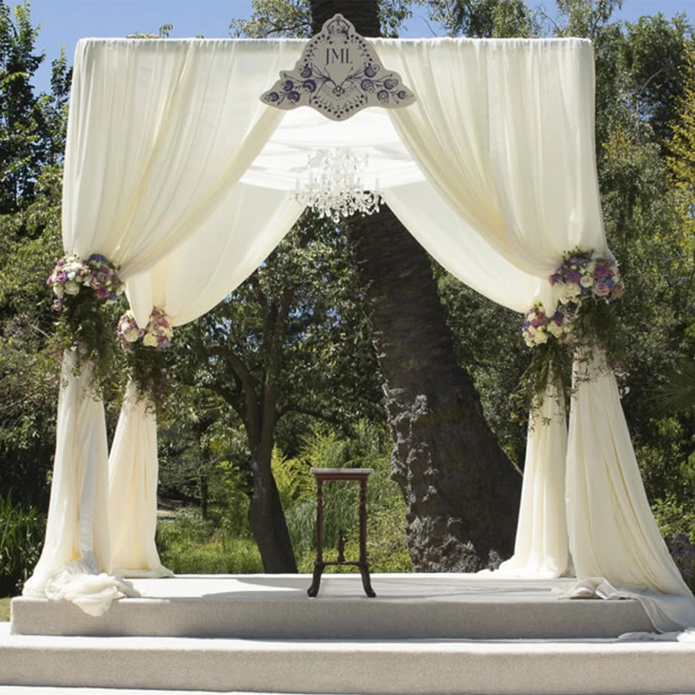 Heavy Duty 10ft x 10ft Wedding Backdrop Stand
