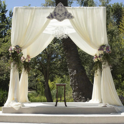 Heavy Duty 10ft x 10ft Wedding Backdrop Stand