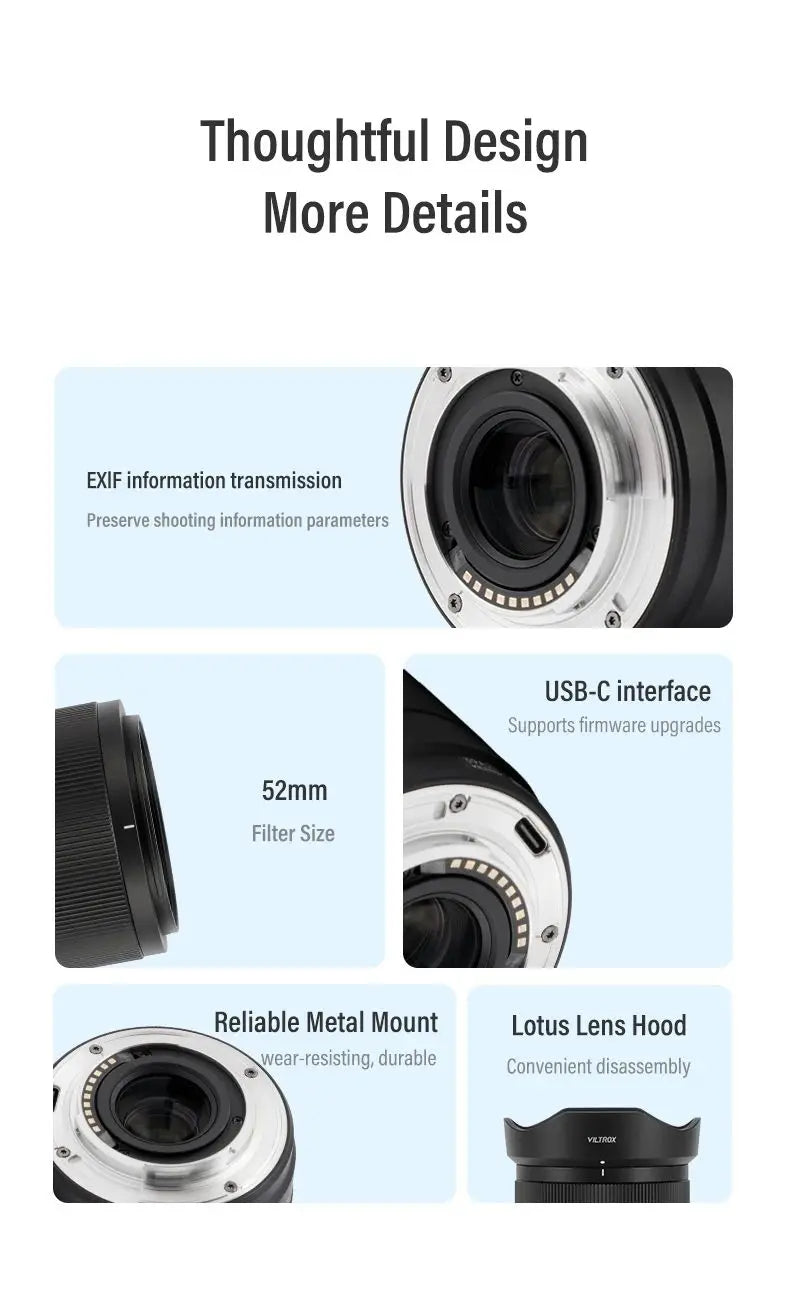56mm F1.7 APS-C Auto Focus Camera Lens Fuji X