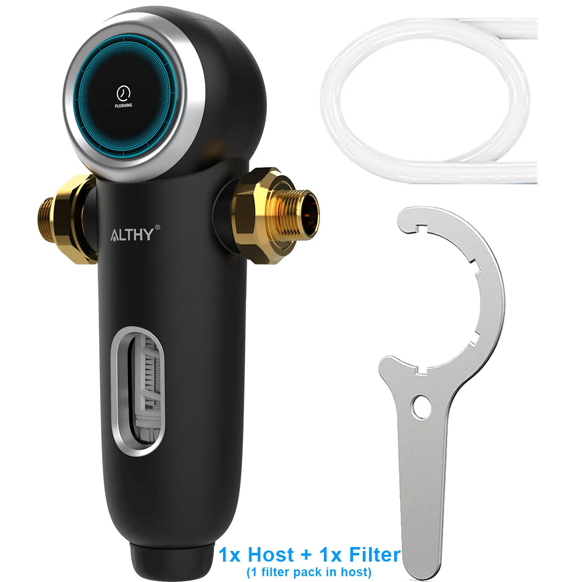 Automatic Rotary Backwash Whole House Sediment Water Filter