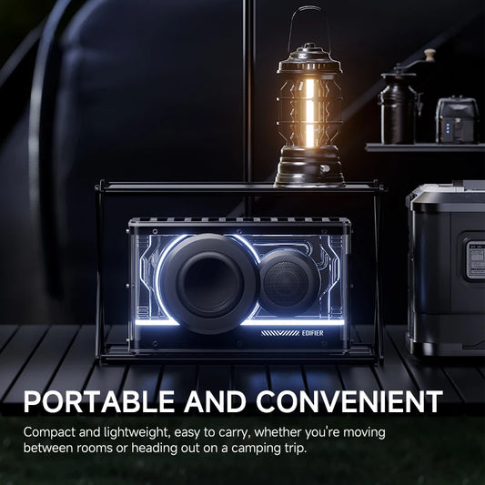 Bluetooth 6.0 Tabletop Speaker with Hi Res Audio 25W