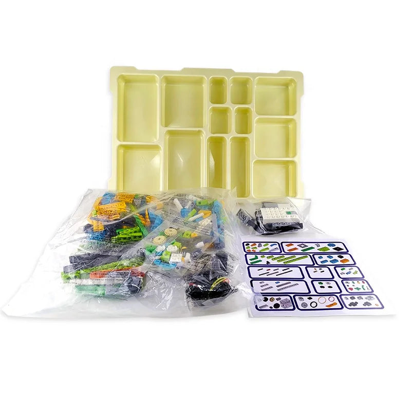 STEM Robot Building Kit with Programmable EV3-Compatible Bricks